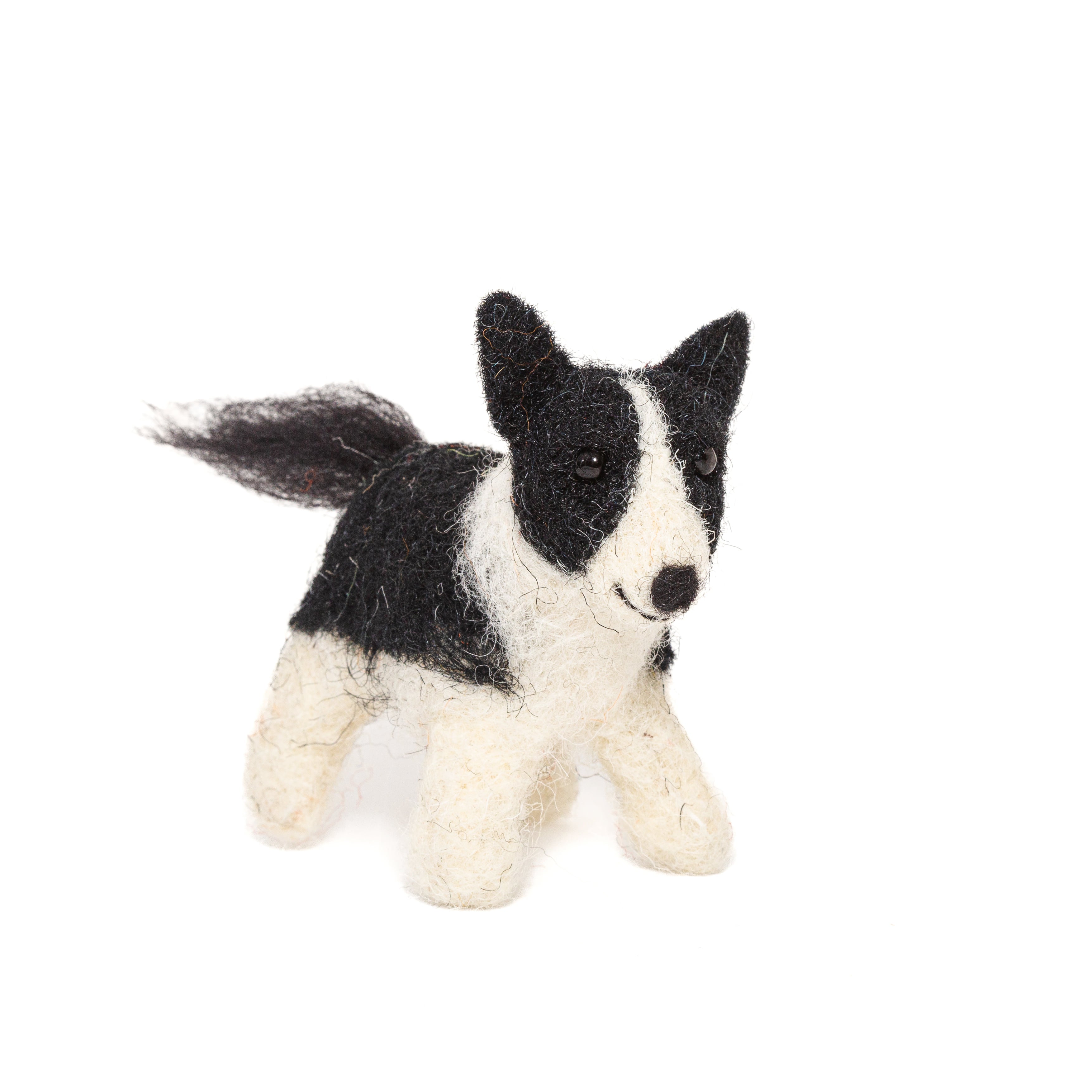 Felt Collie Dog