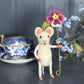 Mouse with Pansy