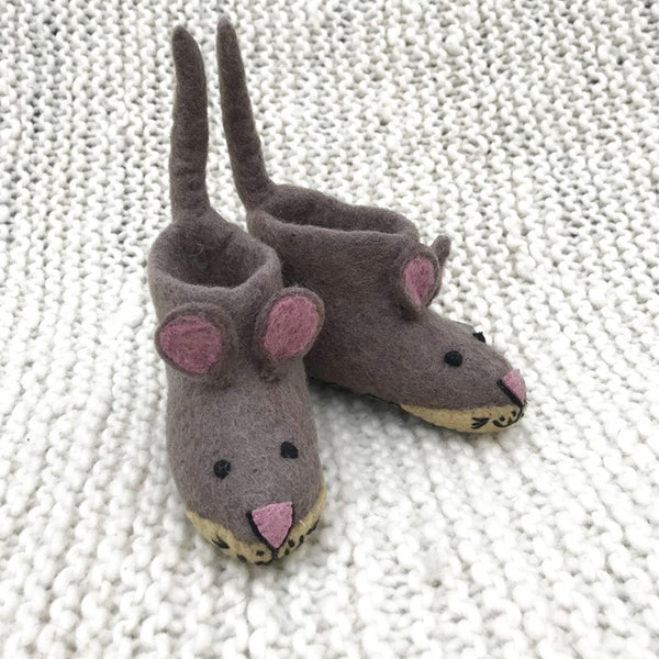 Mouse slippers store