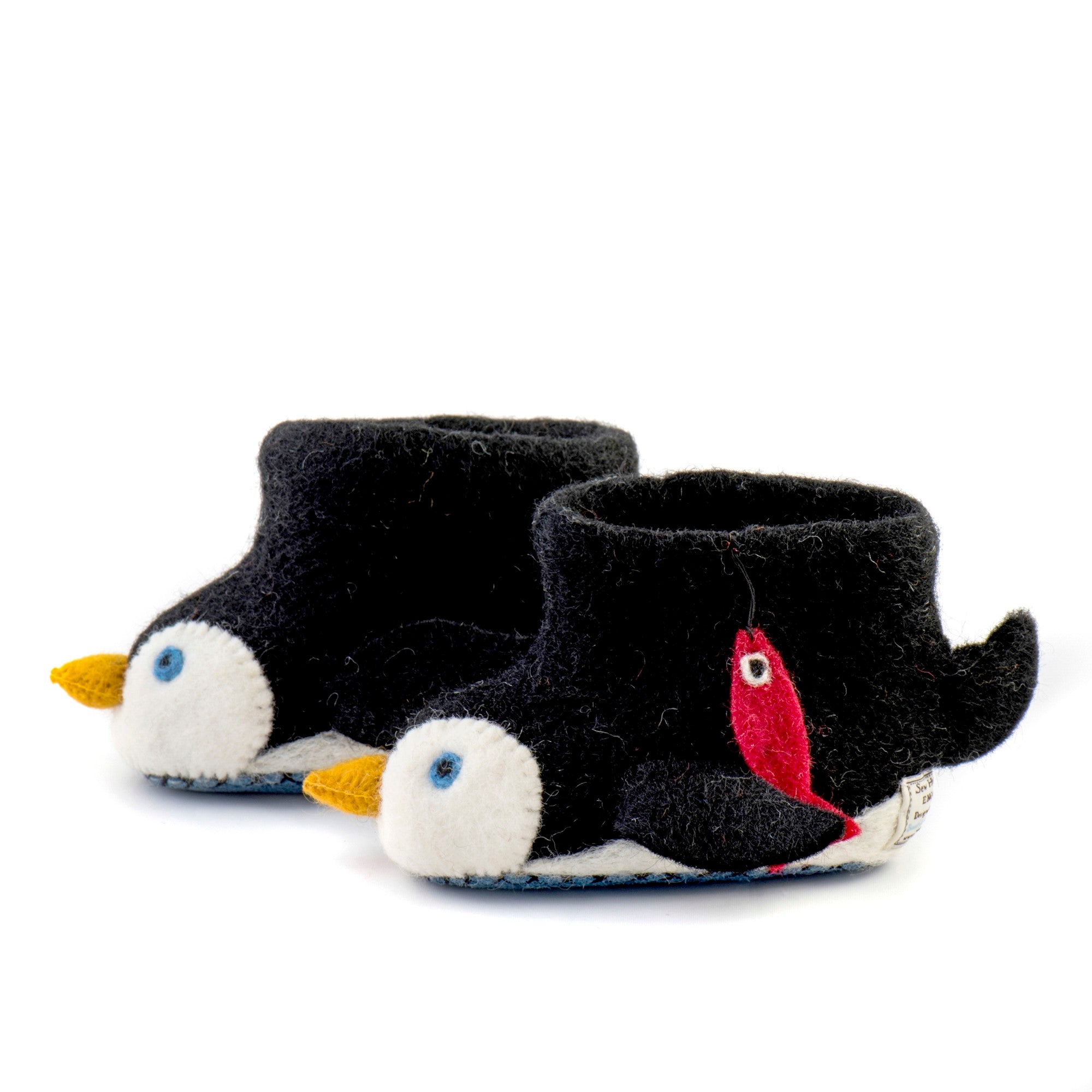 Childrens hot sale penguin slippers